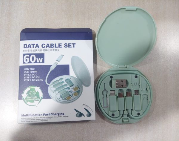 5 in 1 MULTI-FUNCTIONAL DATA CABLE SET