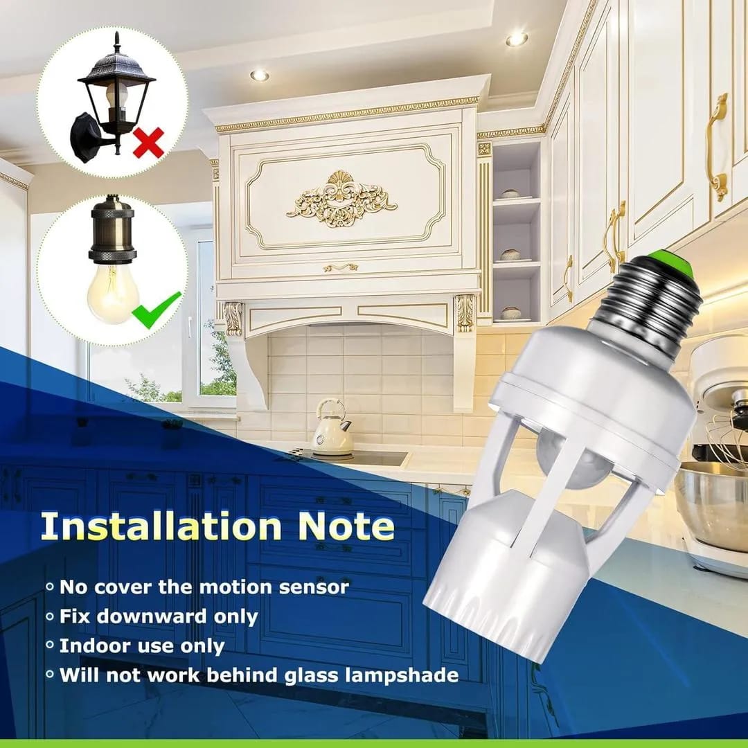 Motion Sensor Bulb Holder