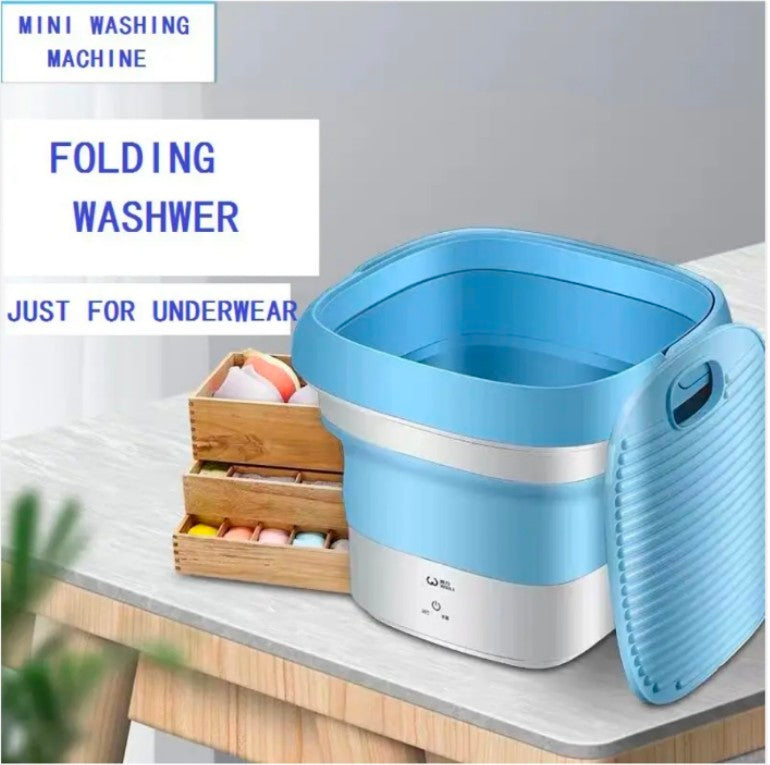 MINI PORTABLE FOLDING WASHING MACHINE HEAVY QUALITY